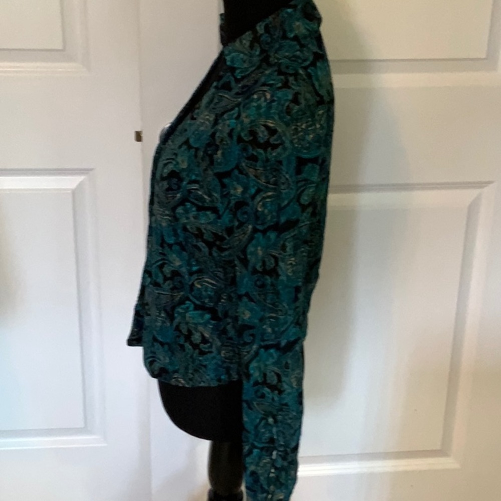 Inc V Neck Button Down Blouse - image 2